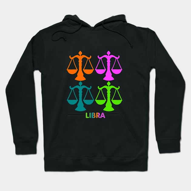 Libra Hoodie by CarolineArts